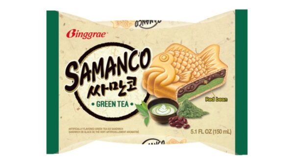 Binggrae Samanco Green Tea Waffle Ice 150ml