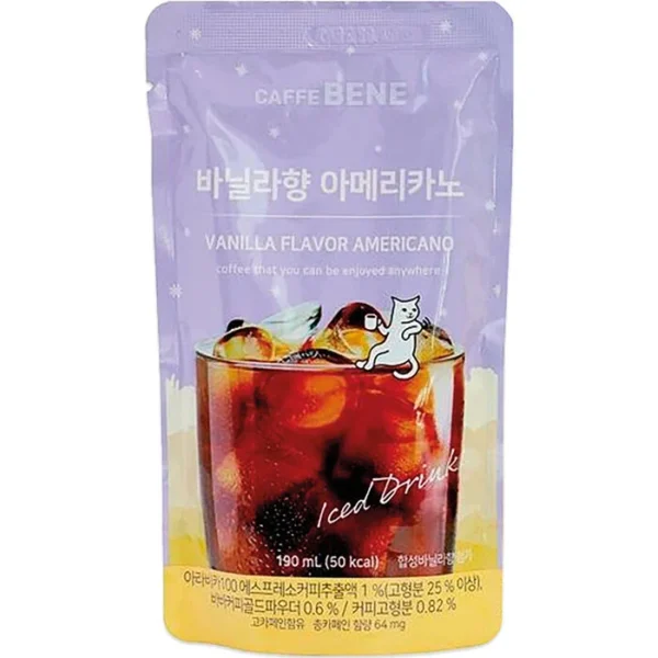 CAFEBENNE VANILLA AMERICANO 190ml