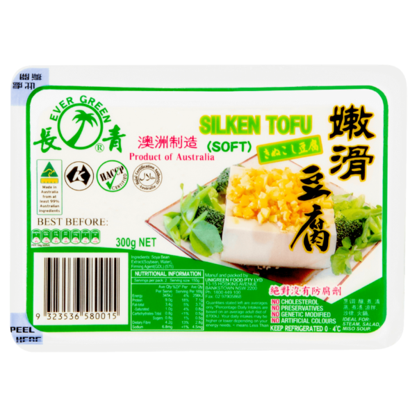 Evergreen Silken Tofu 300g