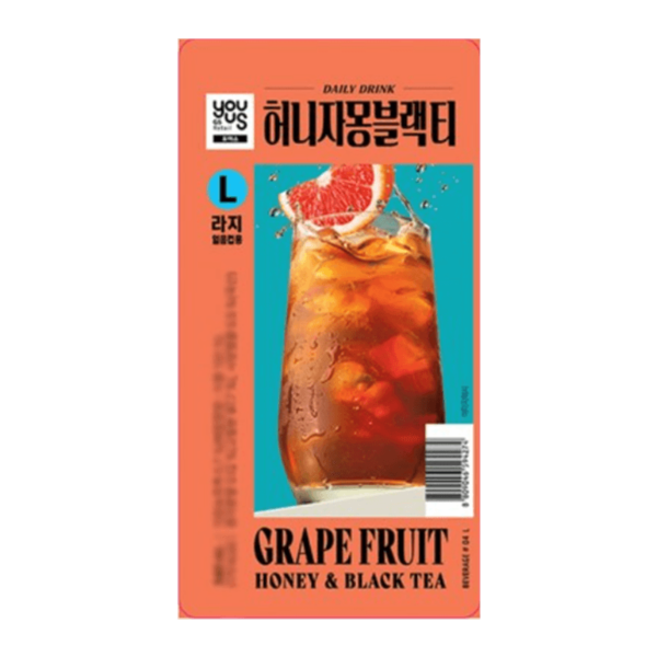 GSR Honey Grape Fruit Bk Tea 340ml
