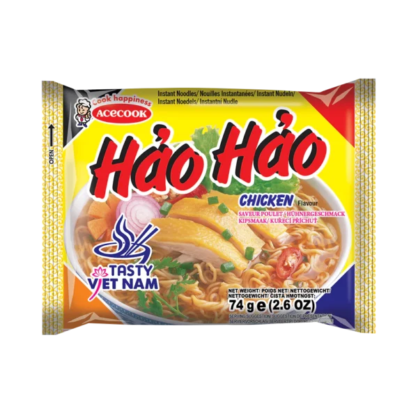 Hao Hao Chicken Noodles 74g