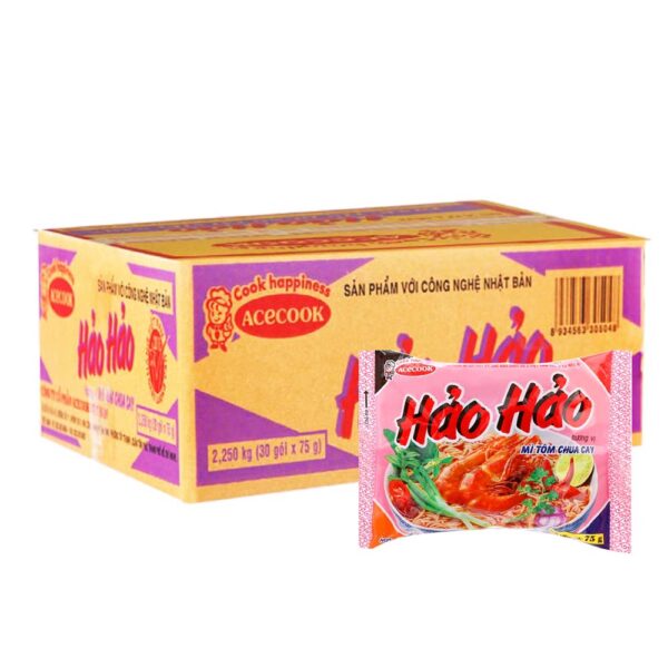 Hao Hao Shrimp Noodles 75gx30_BOX