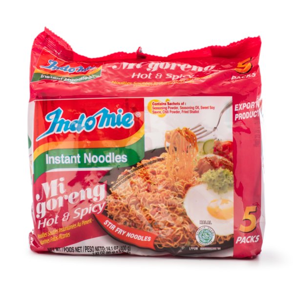 INDOMIE HOT&SPICY MIGORENG NDLE 5PK