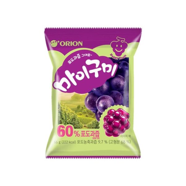 JELLY ORI MyGummy Grape 66g