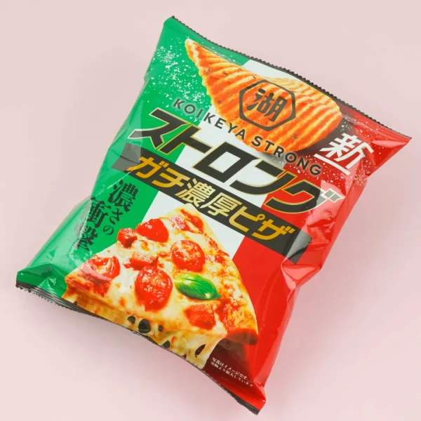 KOIKEYA Strong Potato Chips Rich Pizza Flavor 58g
