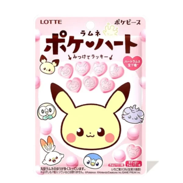 LOTTE Pokemon Heart Ramune Gummy 40g