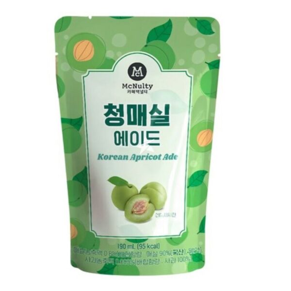 MCNULTY KR APRICOT ADE POUCH 190ml