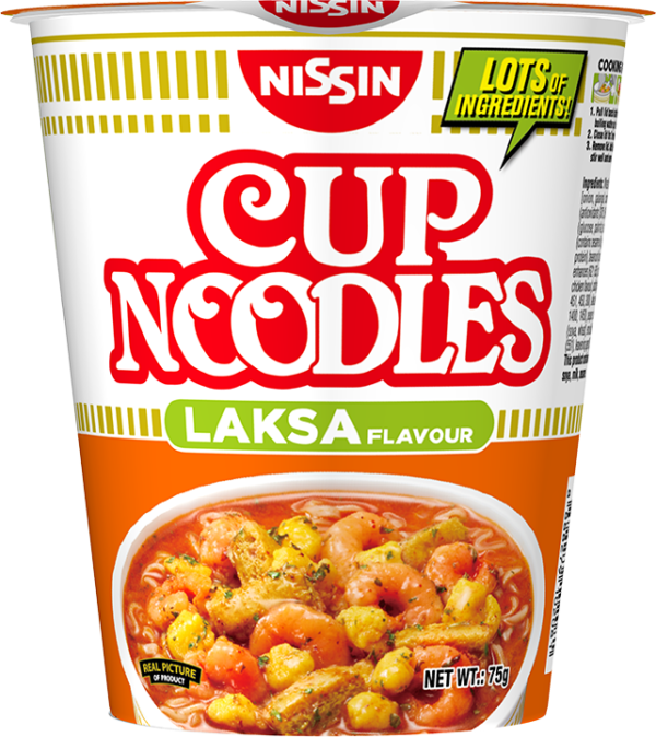 NISSIN CUP NOODLE LAKSA 75G