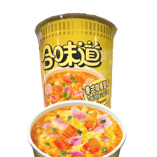 NISSIN CUP NOODLE TH CRAB CURRY 79G