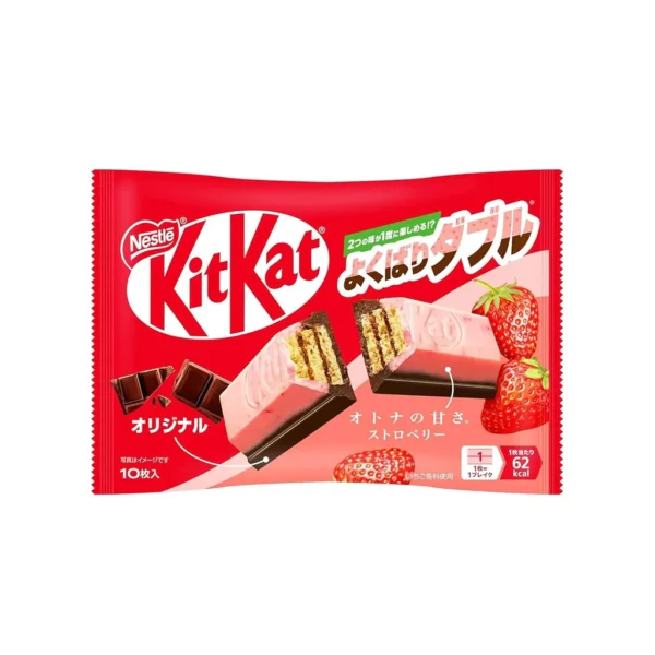 Nestle KitKat Luxurious Strawberry & Original Flavor-116g