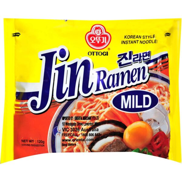 OTTOGI JIN RAMEN NDL MILD 120G