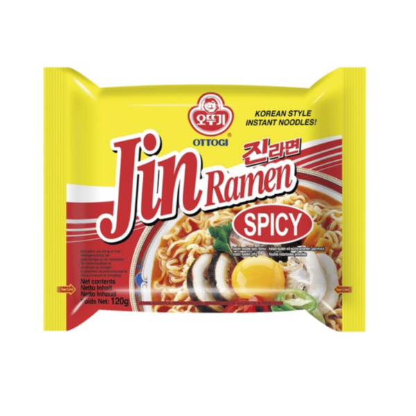 OTTOGI JIN RAMEN NDL SPICY 120G