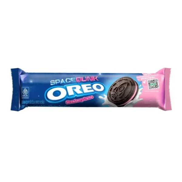 Oreo Sandwich Cookies Strawberry Flavor 97g