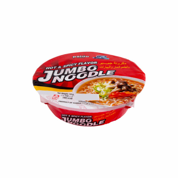 Paldo Jumbo Bowl Noodle Hot&Spicy 110g