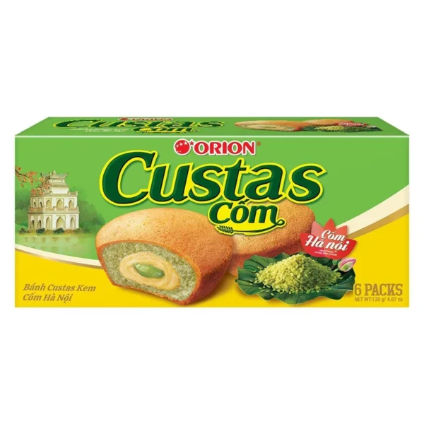 Pie ORI Custard PANDAN (23g*12)