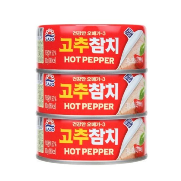 SAJOHAEPYO RED PEPPER CANNED TUNA