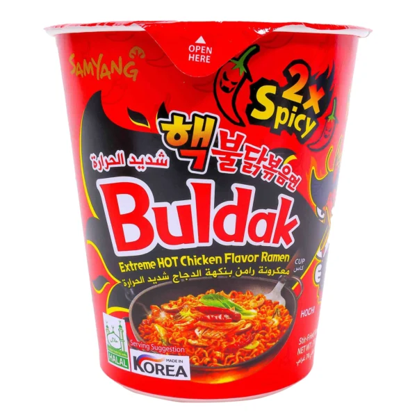 Samyang Buldak Hot Chicken 2X Spicy Ramen Cup 70g