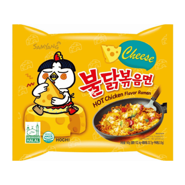 Samyang Buldak Hot Chicken Flavour Cheese Ramen 130g