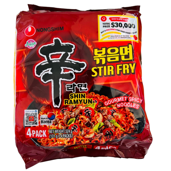 Shin Ramen STIR FRY 4P(131gx4)