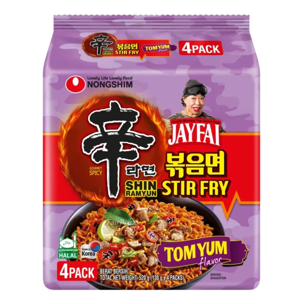 Shin StirFry Tomyum(130g*4)