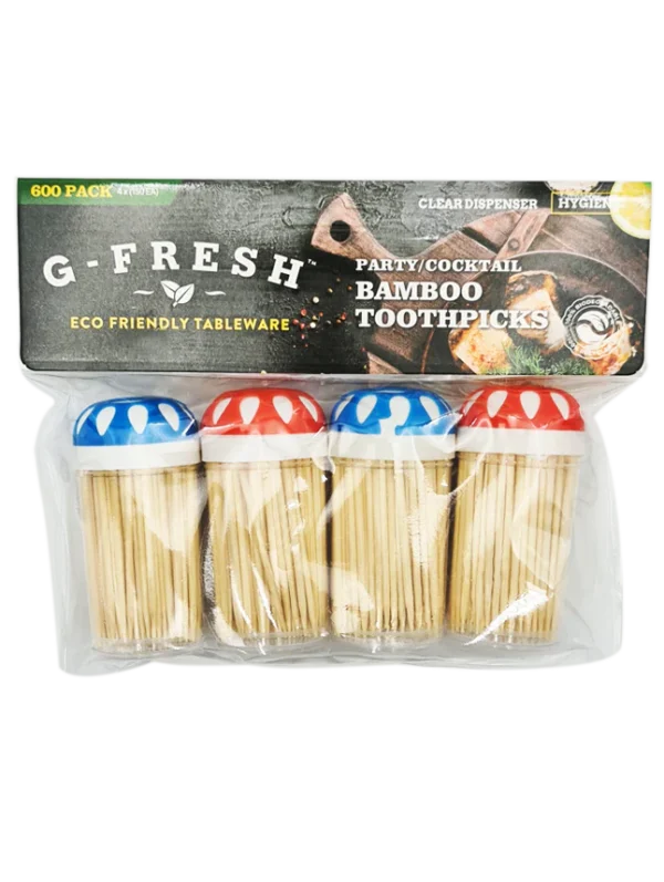 Toothpicks Bamboo - Pack Of 4
