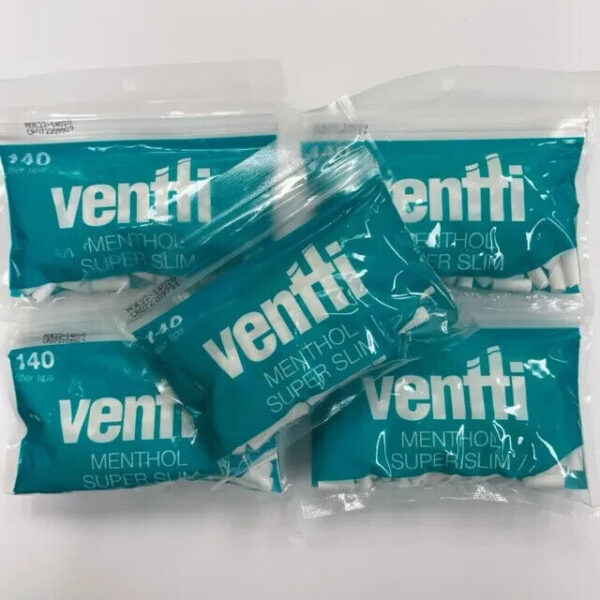 Ventti Menthol Super Slim Fillters (140 Pcs)