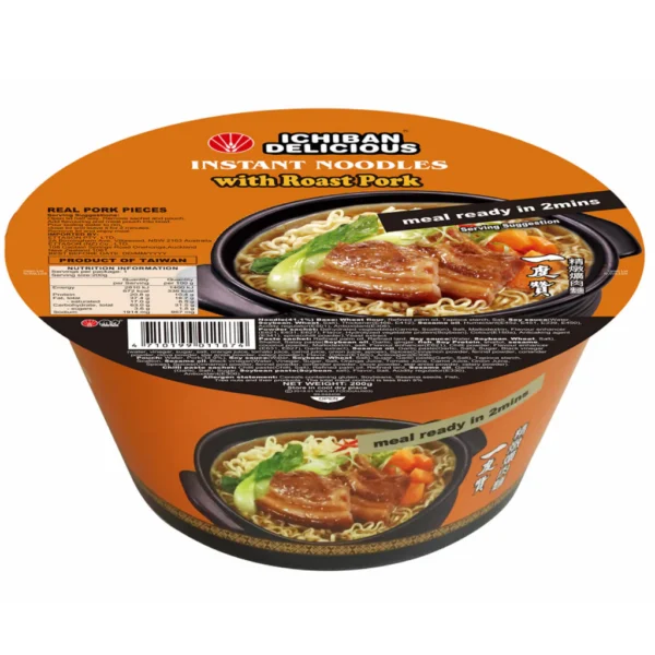 Wei Lih Ichiban Noodle Roast Pork 200g
