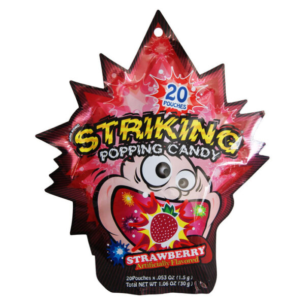 Yuhin Strawberry Popping Candy 30g