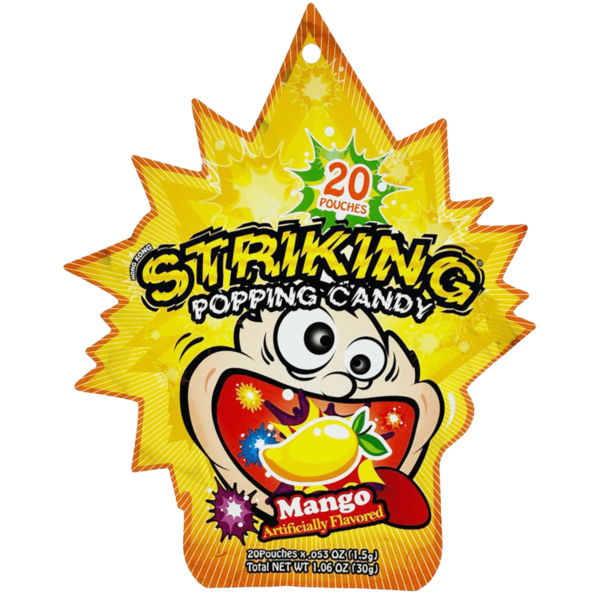 Yuhin Striking Mango Popping Candy 30g