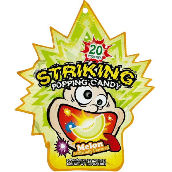 Yuhin Striking Melon Popping Candy 30g