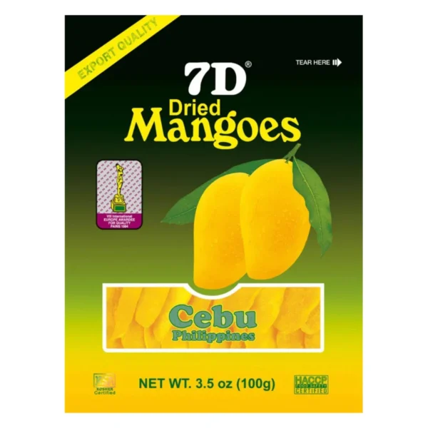 7D Dried MANGO 100g